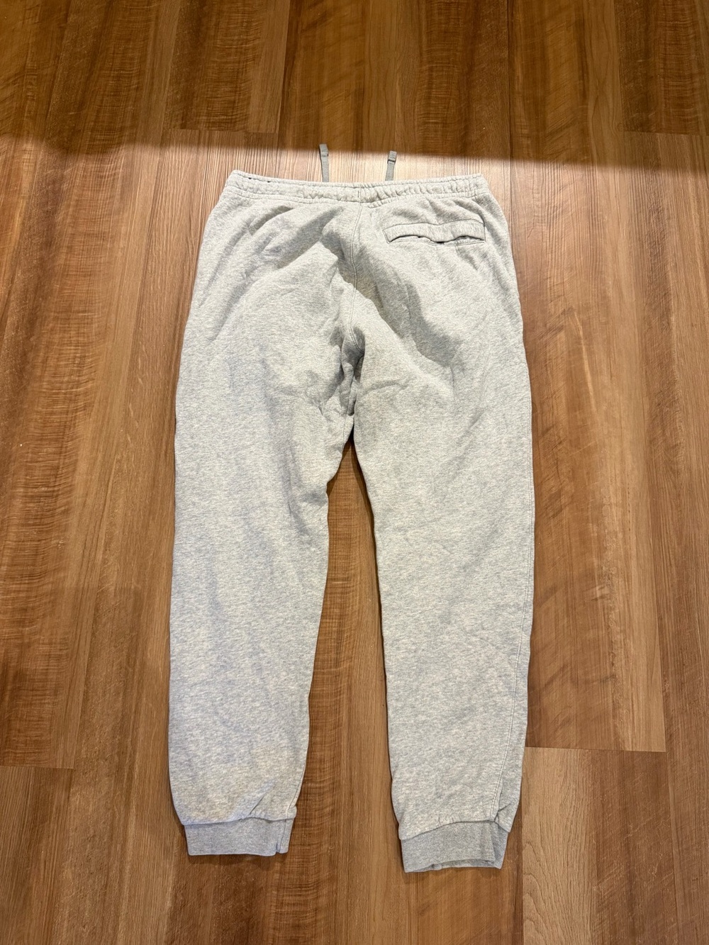 Nike Men's Fleece Sweatpants Gray M - Picture 2 of 5